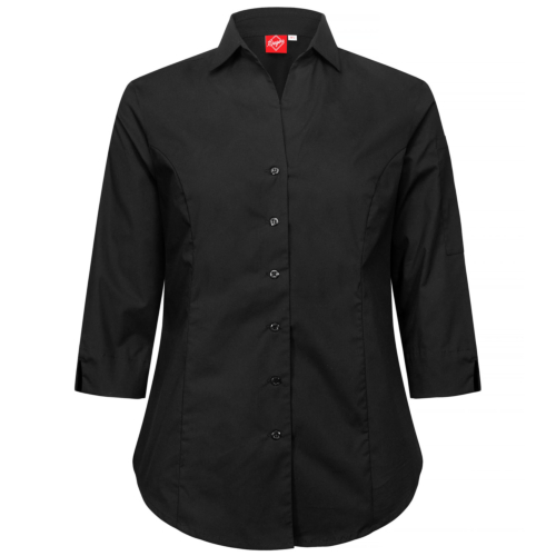 Stretch-Shirt, 3/4-Ärmel (Damen)