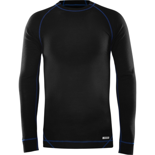 Langarm-T-Shirt aus Merinowolle 7517 MW