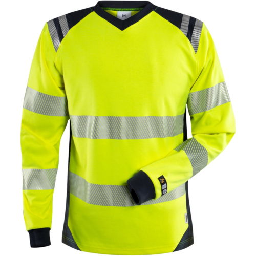Flamestat High Vis Langarm-T-Shirt Damen Klasse 3 7357 TFL
