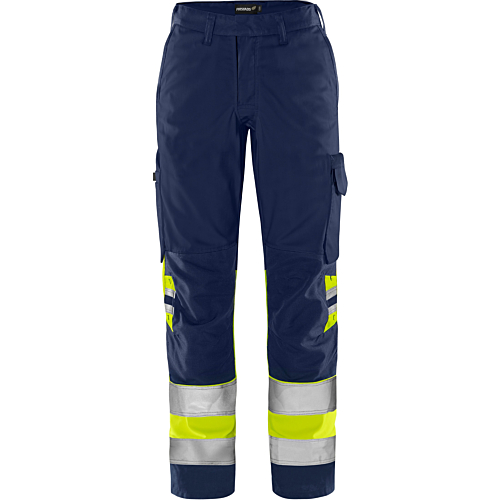 Warnschutzhose grün Damen Klasse 1 2652 GPLU