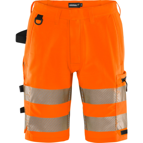 Warnschutz-Stretch-Shorts in Grün, Klasse 2, 2648 GSTP
