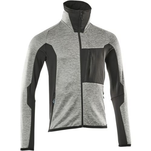 Fleecepullover mit Reißverschluss