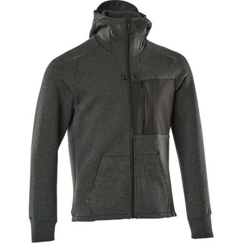 Kapuzenpullover mit Reißverschluss