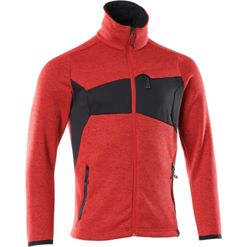 Gestrickter Pullover mit Reißverschluss