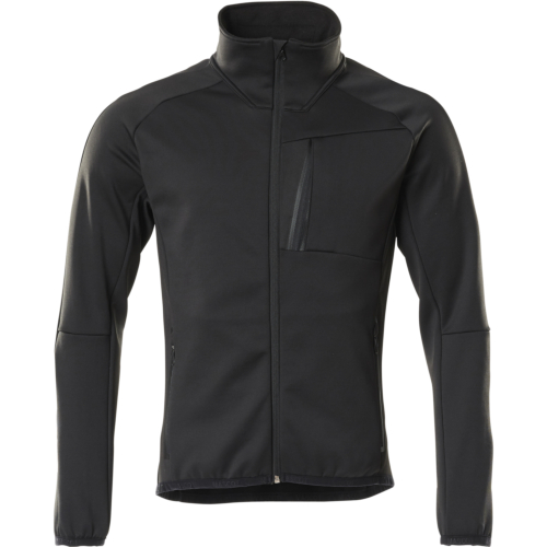 Fleecepullover mit Reißverschluss