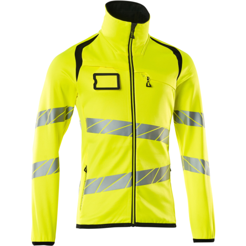 Fleecepullover mit Reißverschluss