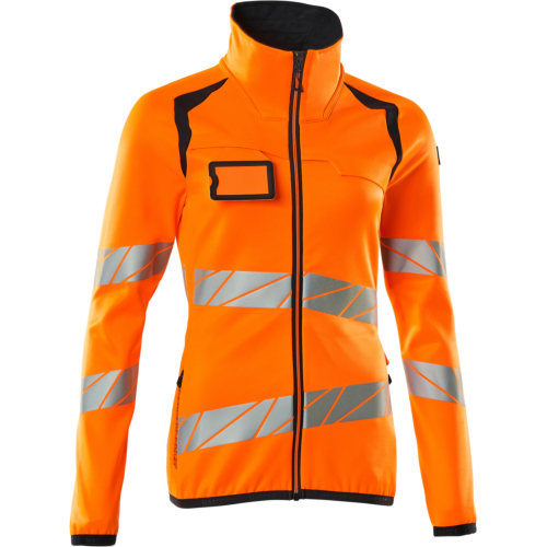 Fleecepullover mit Reißverschluss