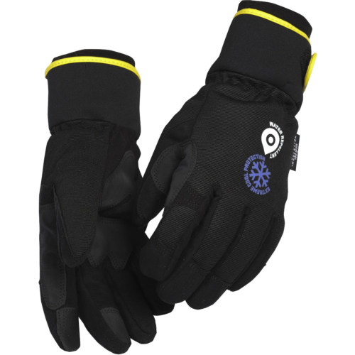 Mit Arbeitshandschuhen gefüttert