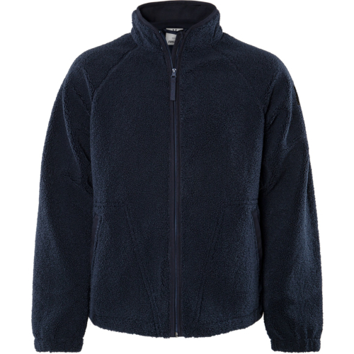 Fleecejacke mit Kupferflor