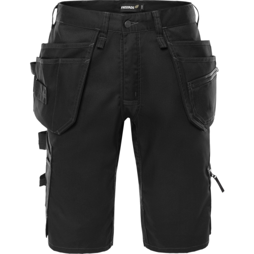 Grüne Handwerker-Stretch-Shorts 2902 GWM