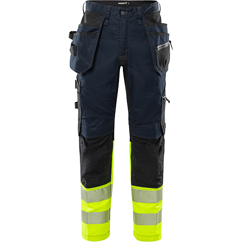 High vis craftsman stretch trousers class 1 2906 GWM