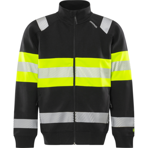 High vis stretch sweatshirt jacket class 1 7531 GKC