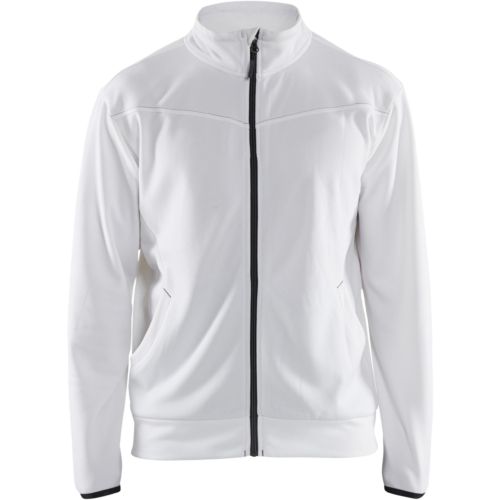 Sweatshirt mit durchgehendem Reißverschluss