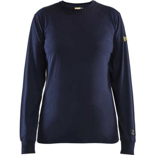 Flammhemmendes Langarm-T-Shirt für Damen