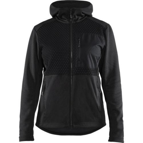 3542 Women`s hoodie with full zip