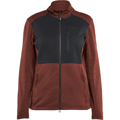 Damen-Sweatshirt mit durchgehendem Reißverschluss