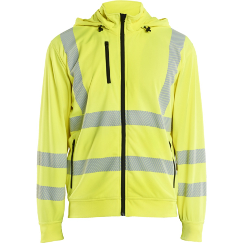 Hi-Vis-Sweatshirt mit abnehmbarer Kapuze