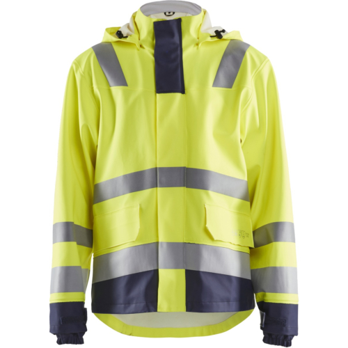 Flammhemmender Regenmantel der Stufe 2