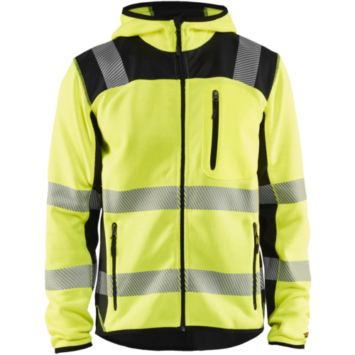 Gestrickte High Vis-Jacke