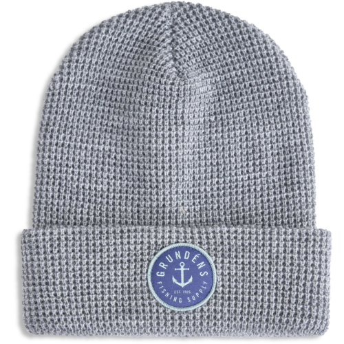 Anchor Waffle Beanie
