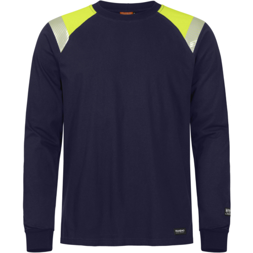 Flammhemmendes T-Shirt, lange Ärmel