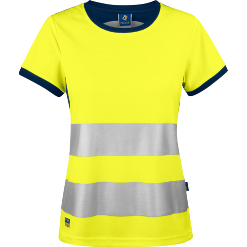 6012 T-Shirt Damen En Iso 20471 Klasse 2/1