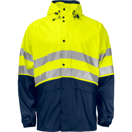 6431 Regenjacke kurz En Iso 20471 Klasse 3/2