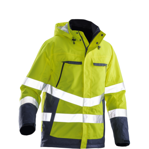 1383 Gefütterte Jacke Hi-Vis