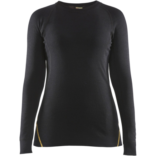 Flammhemmendes Damen-Thermooberteil, 78 % Merinowolle