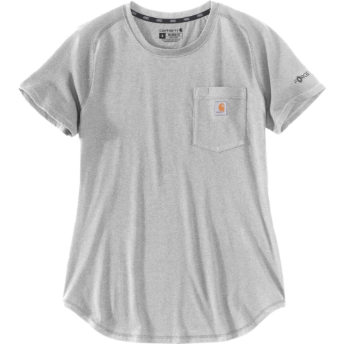 Carhartt Force™ Relaxed Fit Mittelschweres T-Shirt mit Tasche