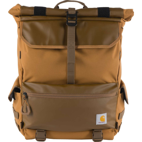 40L Nylon Roll-Top Backpack